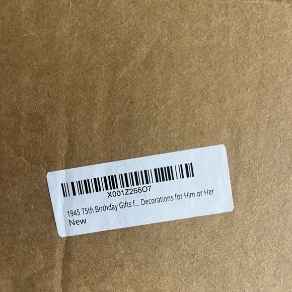 1945 Stemless Wine Glasses Set 2 - Unique Wine Glasses - birthday - Picture 3 of 4